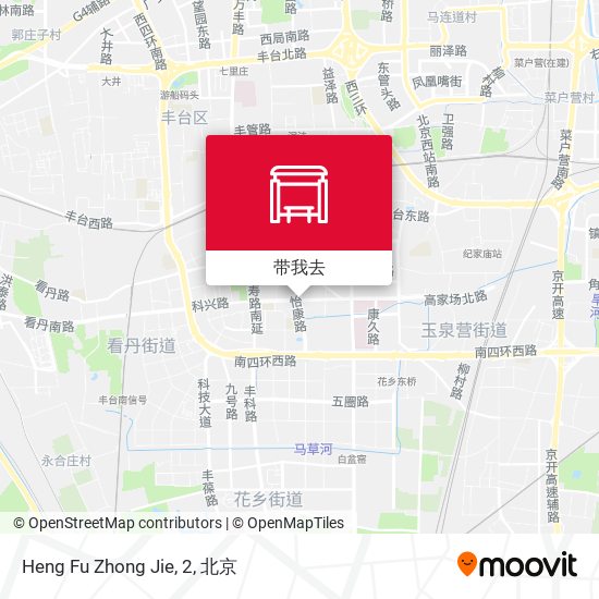 Heng Fu Zhong Jie, 2地图