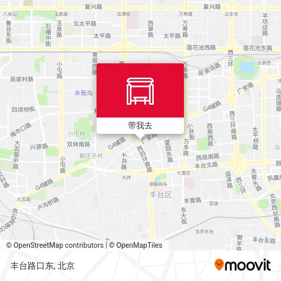 丰台路口东地图