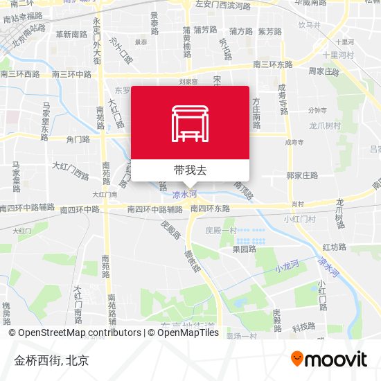 金桥西街地图