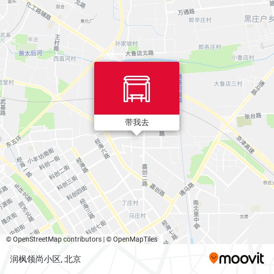 润枫领尚小区地图