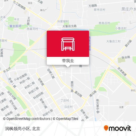 润枫领尚小区地图