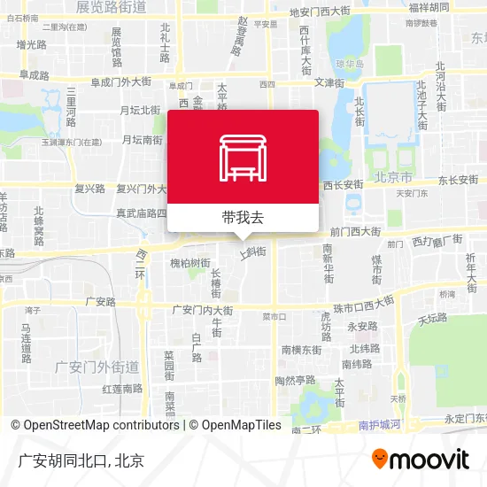 广安胡同北口地图