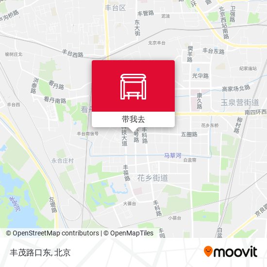 丰茂路口东地图