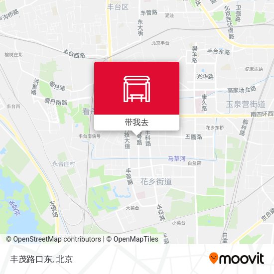 丰茂路口东地图