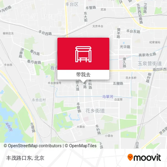 丰茂路口东地图