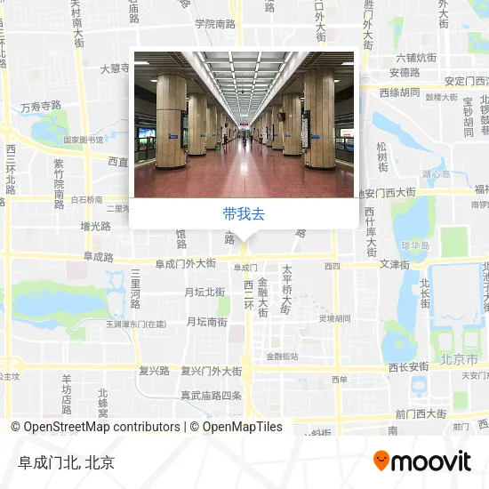 阜成门北地图