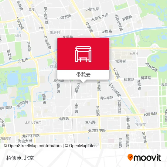 柏儒苑地图