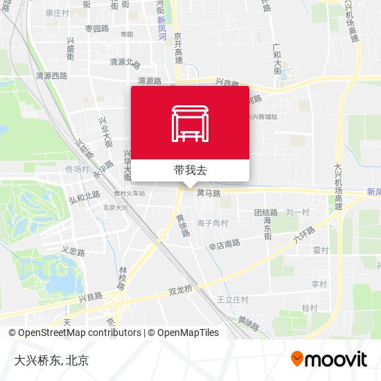 大兴桥东地图