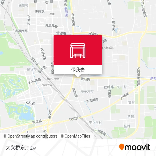 大兴桥东地图