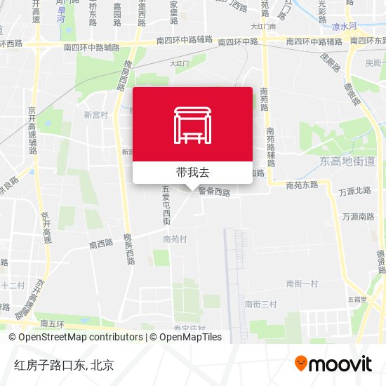 红房子路口东地图