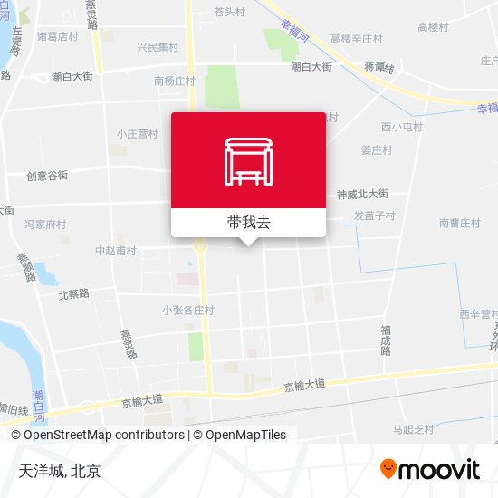 天洋城地图