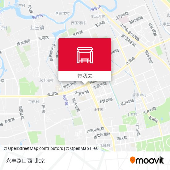 永丰路口西地图