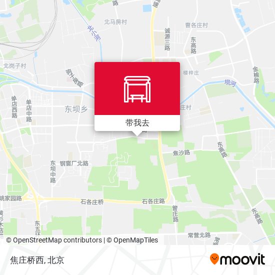 焦庄桥西地图
