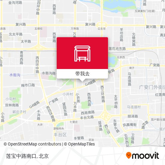 莲宝中路南口地图