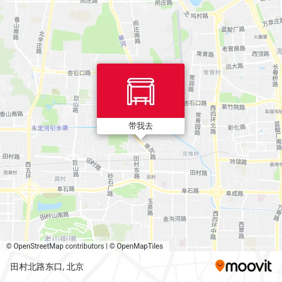田村北路东口地图