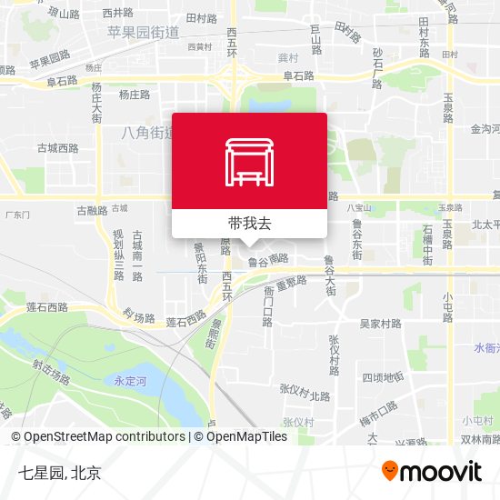 七星园地图