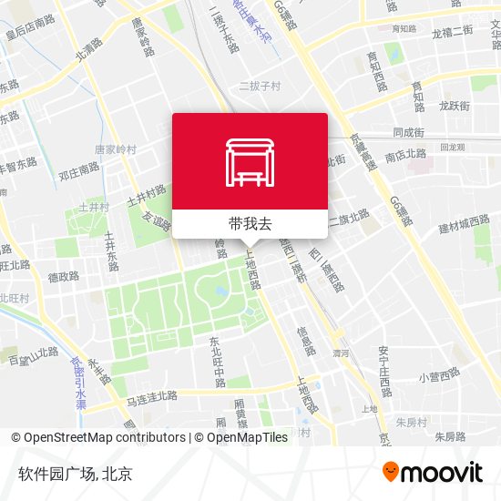软件园广场地图