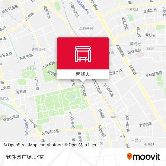 软件园广场地图