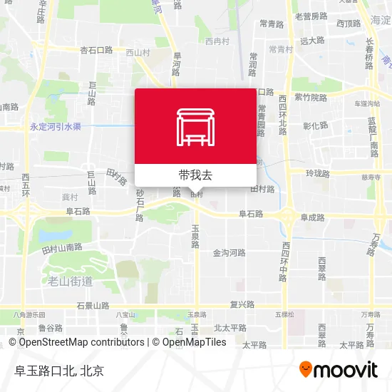 阜玉路口北地图