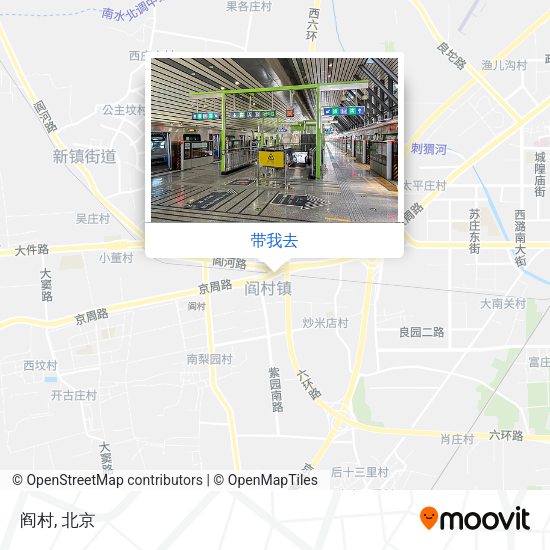 阎村地图