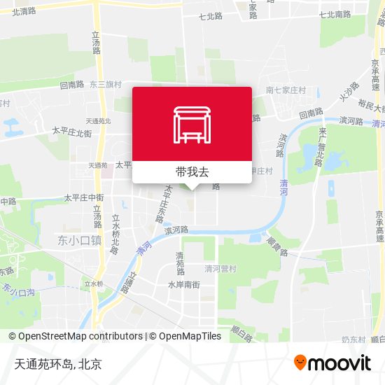 天通苑环岛地图