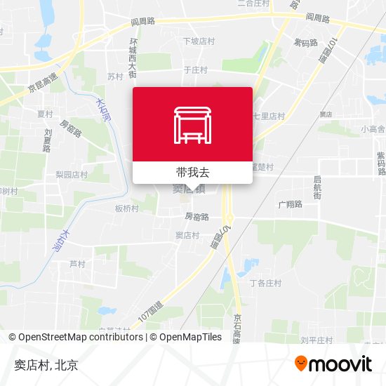 窦店村地图
