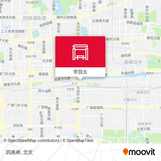 四惠桥地图