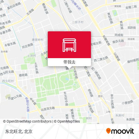 东北旺北地图