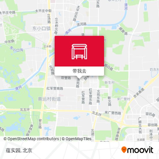 蕴实园地图