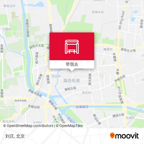 刘庄地图