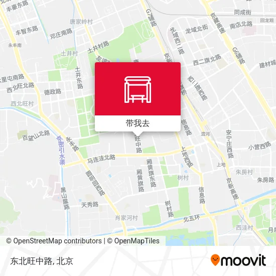 东北旺中路地图