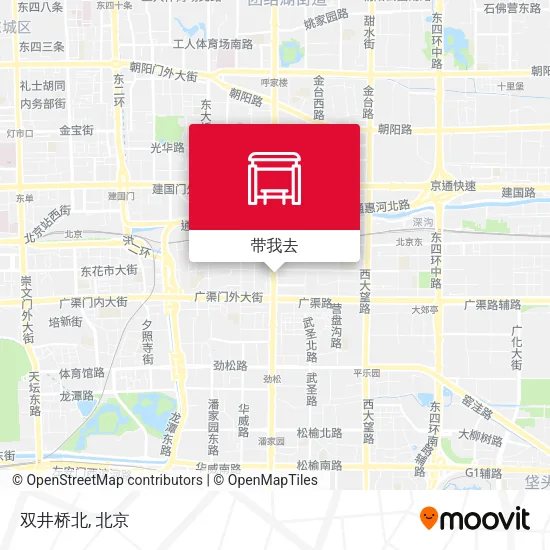双井桥北地图