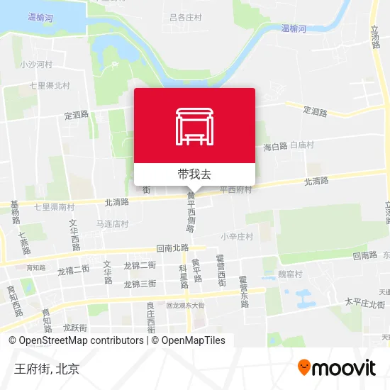 王府街地图