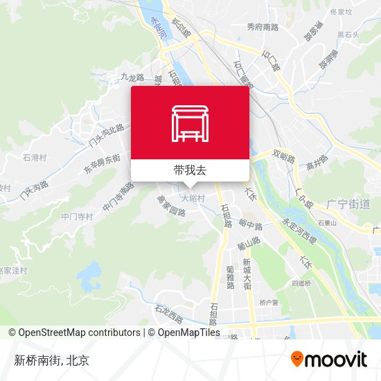 新桥南街地图