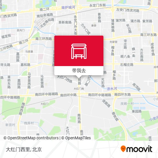 大红门西里地图