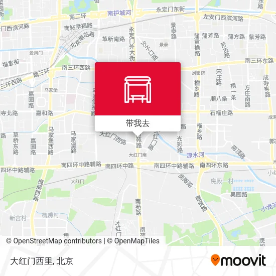 大红门西里地图
