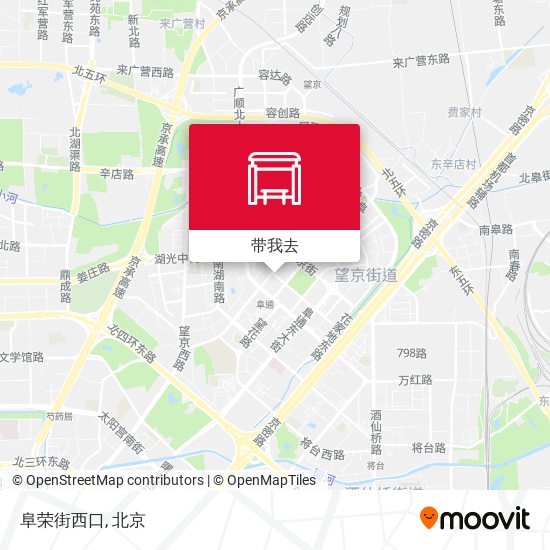 阜荣街西口地图