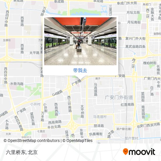 六里桥东地图