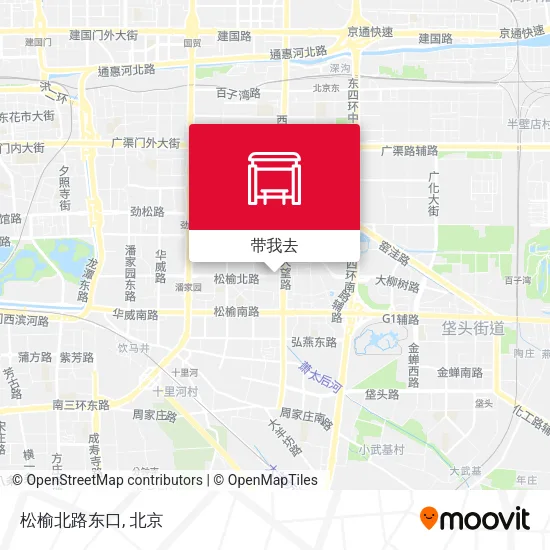 松榆北路东口地图
