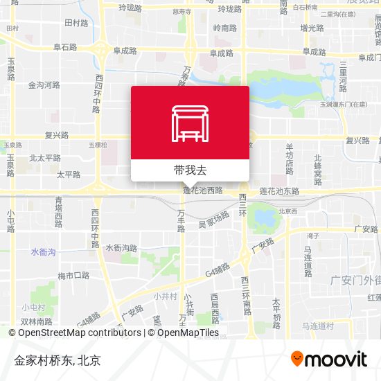 金家村桥东地图