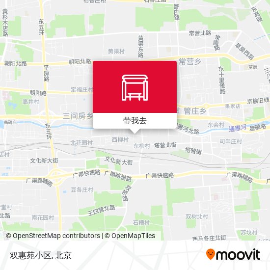 双惠苑小区地图