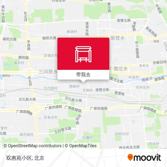 双惠苑小区地图