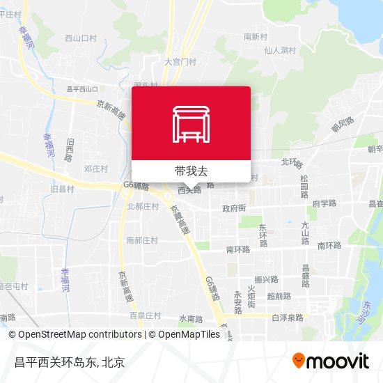 昌平西关环岛东地图