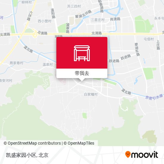 凯盛家园小区地图