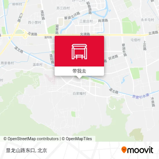 显龙山路东口地图