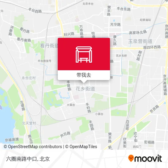 六圈南路中口地图