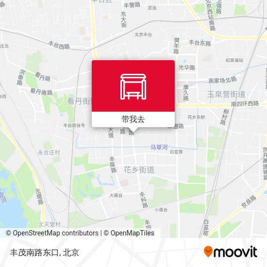 丰茂南路东口地图
