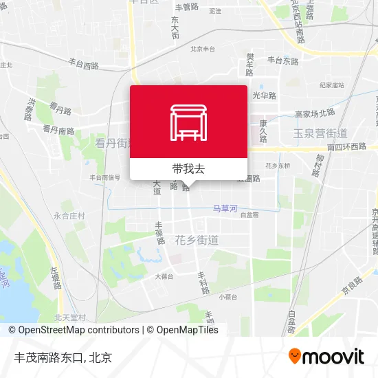 丰茂南路东口地图