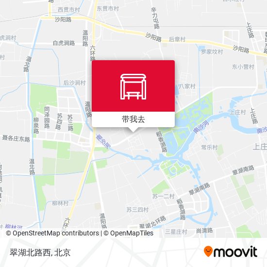 翠湖北路西地图