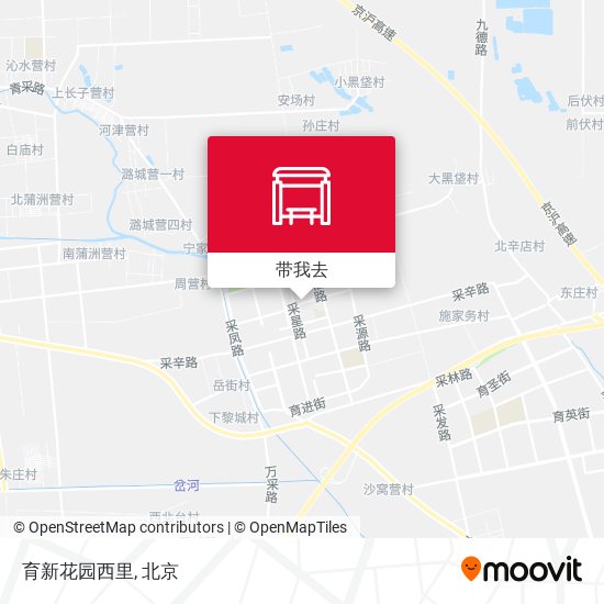 育新花园西里地图